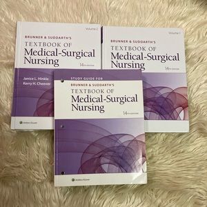 Brunner Medical Surgical Nursing Hinkle Textbooks Workbook 14th edition